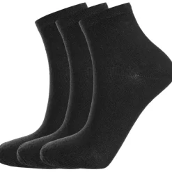 Endurance Kolde Fødder|Kolde Fødder*3 pack quarter cut strømper i sort