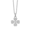 Aagaard Gaver Til Sundhedspersonalet|Smykker*Agaard halskæde med sølv firkløver fyldt med zirconer