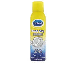 Scholl Sprit Og Hudpleje|Pleje Til Fødderne*Antiperspirant spray mod fodsved fra