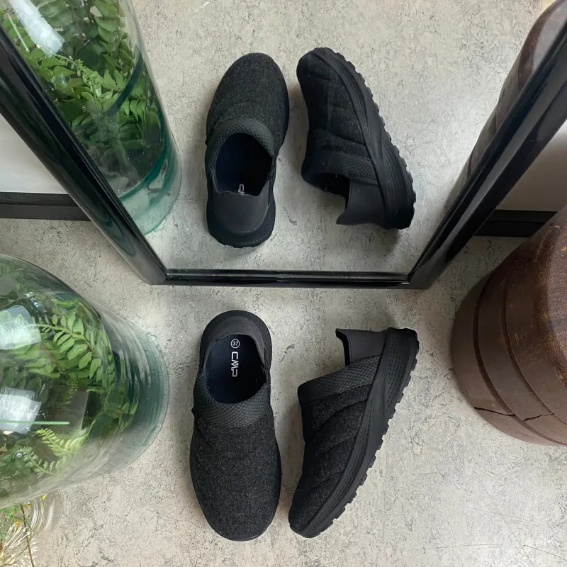 CMP Knyster - Hallux Valgus|Diabetes Fødder*Behagelig hjemmesko i filt fra