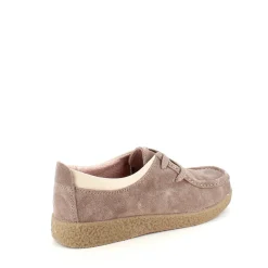 Sygeplejebutikken Sko På Tilbud*Beige ruskindssko med rågummisål