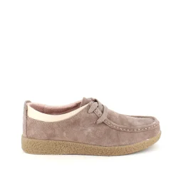 Sygeplejebutikken Sko På Tilbud*Beige ruskindssko med rågummisål