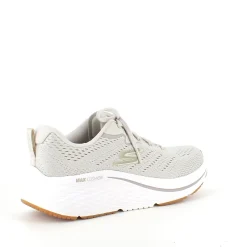Skechers Sommersko Dame|Sko Til Brede Fødder Og Høj Vrist*Beige Max Cushion sko – optimal støtte og uovertruffen komfort.