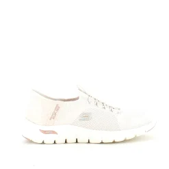 Skechers Knyster - Hallux Valgus|Leddegigt*Beige slip-ins med svangstøtte