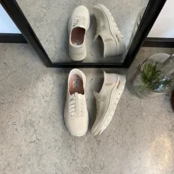 Skechers Knyster - Hallux Valgus|Leddegigt*Beige slip-ins med svangstøtte