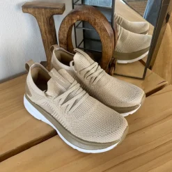 Rugged gear Knyster - Hallux Valgus|Sommersko Dame*Beige Step-on sko fra