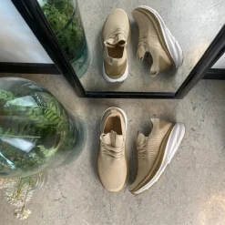 Rugged gear Knyster - Hallux Valgus|Sommersko Dame*Beige Step-on sko fra