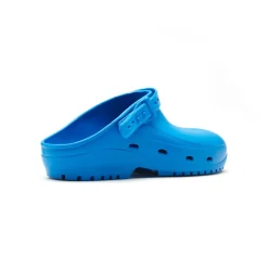 Sygeplejebutikken Sko På Tilbud*Blå Autoklaverbar clog med antistatiske skridhæmmende såler