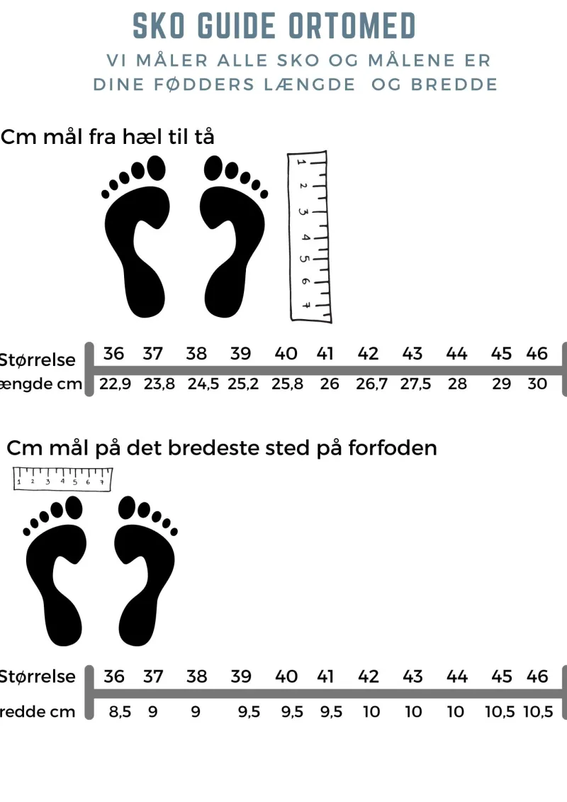 OrtoMed sko Slip On Sko|Sko Med Ekstra Svangstøtte*Blå fleksibel sko med skridhæmmende såler
