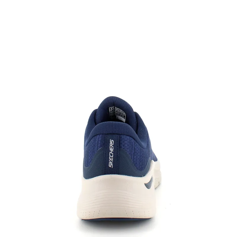 Skechers Sko På Tilbud*Blå herresko fra med ekstra svangstøtte