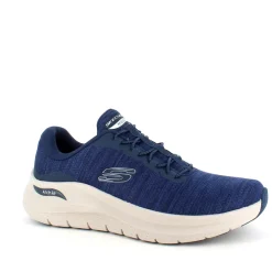 Skechers Sko På Tilbud*Blå herresko fra med ekstra svangstøtte