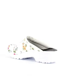 Sygeplejebutikken Træsko Dame Modeller|Hvide Træsko*Blomstret træsko uden kap