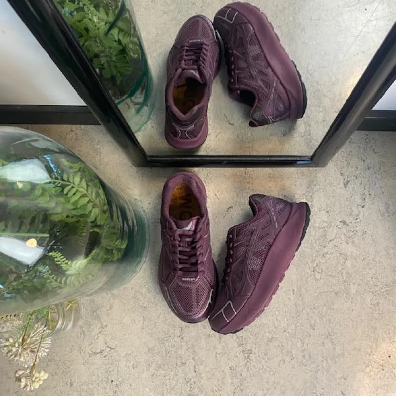 Woden Leddegigt|Hælsporer*Bordeaux sko med god pasform