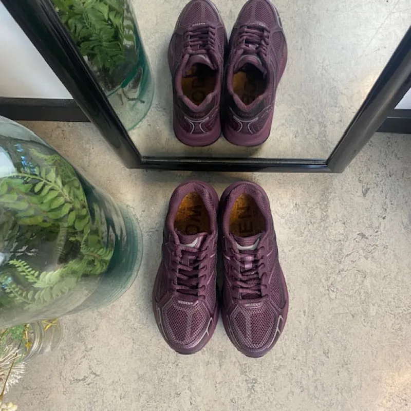 Woden Leddegigt|Hælsporer*Bordeaux sko med god pasform