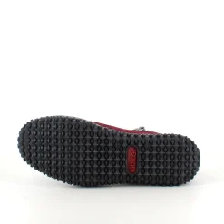 Rieker Kort Støvle Dame|Rød Støvle*Bordeux kort støvle fra med let for