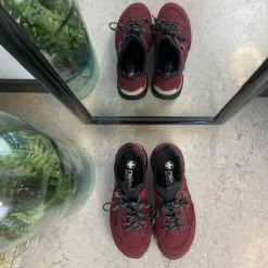 Rieker Diabetes Fødder|Sommersko Dame*Bordeux sneakers fra med god stødabsorbering