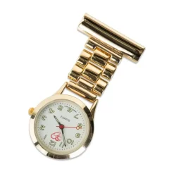 Sygeplejebutikken Gravering*Bred guldtone sygeplejeur