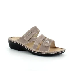 OrtoMed sko Benlængdeforskel|Knyster - Hallux Valgus*Bred skind slip on til knyster