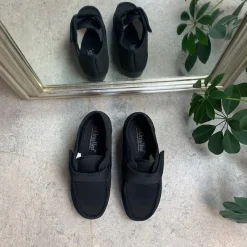 OrtoMed sko Benlængdeforskel|Knyster - Hallux Valgus*Bred sko med velcro og plads