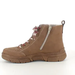 Rieker Kort Støvle Dame|Vinterstøvler Damer*Brun støvle med varmt foer.