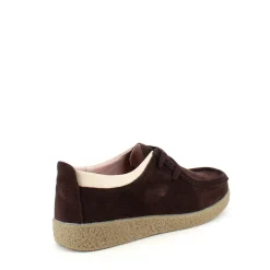 Sygeplejebutikken Sko På Tilbud*Brun ruskindssko med rågummisål