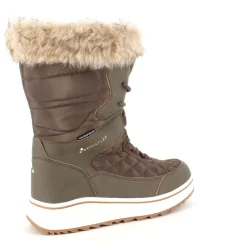 Whistler Billige Vinter Støvler|Vinterstøvler Damer*Brun vandtæt vinterstøvle fra med pels kant