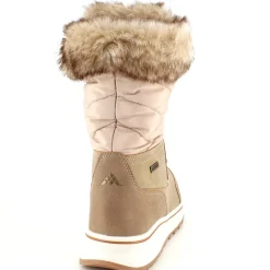 Mols Kort Støvle Dame|Vinterstøvler Damer*Brun vandtæt vinterstøvle fra med pels kant