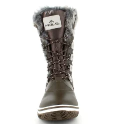 Mols Billige Vinter Støvler|Vinterstøvler Damer*Brun vandtæt vinterstøvle fra