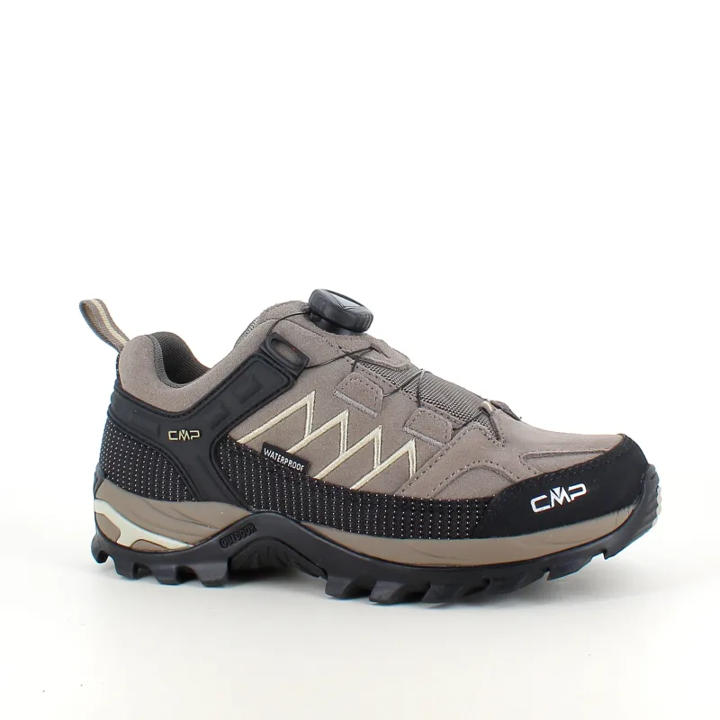 CMP Knyster - Hallux Valgus|Diabetes Fødder*vandtæt vandresko med BOA-lukning i gråbrun