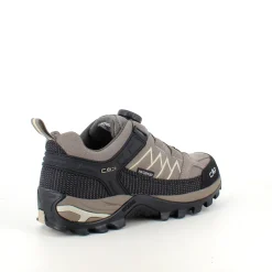CMP Knyster - Hallux Valgus|Diabetes Fødder*vandtæt vandresko med BOA-lukning i gråbrun