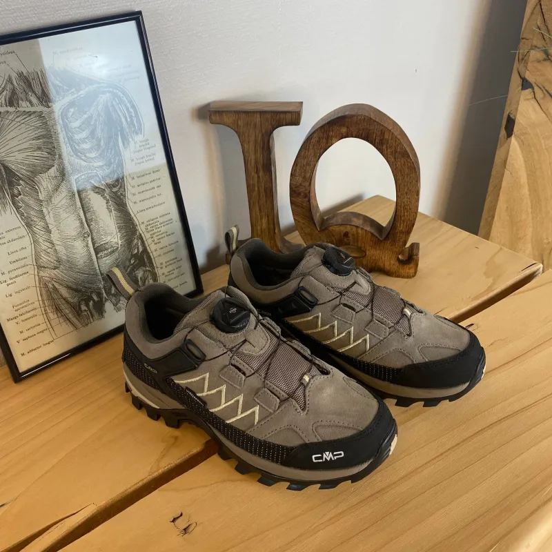 CMP Knyster - Hallux Valgus|Diabetes Fødder*vandtæt vandresko med BOA-lukning i gråbrun