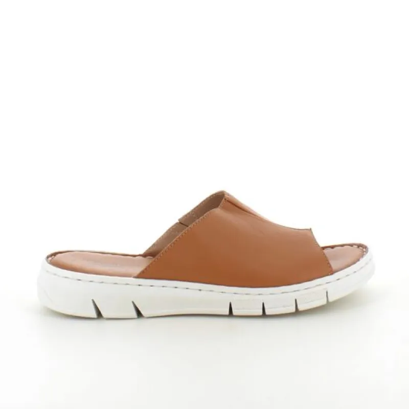 Relaxshoe Sandaler På Tilbud*Elegant brun slip on i skind fra