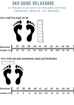 Relaxshoe Sandaler På Tilbud*Elegant brun slip on i skind fra
