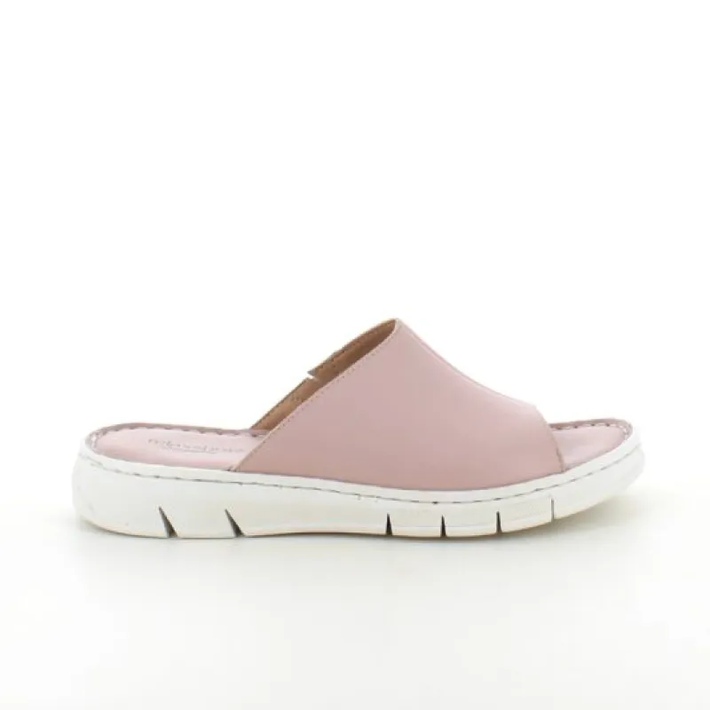 Relaxshoe Sandaler På Tilbud*Elegant rosa slip on i skind fra
