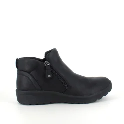 Skechers Kort Støvle Dame|Sorte Støvletter*Elegant sort støvlet med meomory foam fra