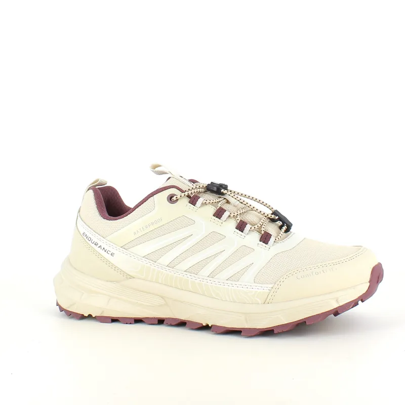 Endurance Vandresko Og Sandaler|Overgangssko*vandtæt sko i beige med stødabsorberende sål