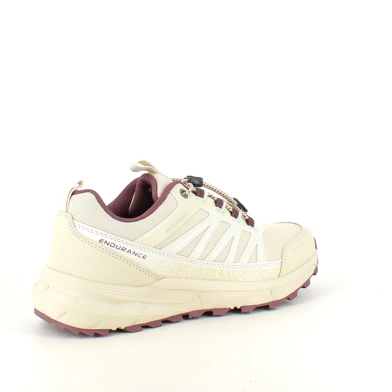 Endurance Vandresko Og Sandaler|Overgangssko*vandtæt sko i beige med stødabsorberende sål