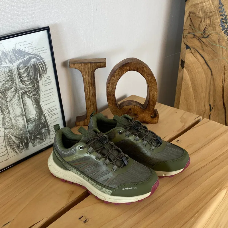 Endurance Vandresko Og Sandaler|Overgangssko*vandtæt sko i grøn med stødabsorberende sål