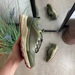 Endurance Vandresko Og Sandaler|Overgangssko*vandtæt sko i grøn med stødabsorberende sål