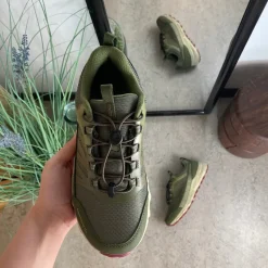 Endurance Vandresko Og Sandaler|Overgangssko*vandtæt sko i grøn med stødabsorberende sål