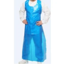 Sygeplejebutikken Værnemidler|Overtræk Til Sko*Engangs forklæde 100 stk i blå 25 my