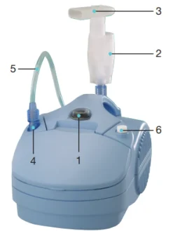 Gima Italy Iltmåler|Nebulisator (Medicinforstøver)*EOLO nebulisator/medicin forstøver