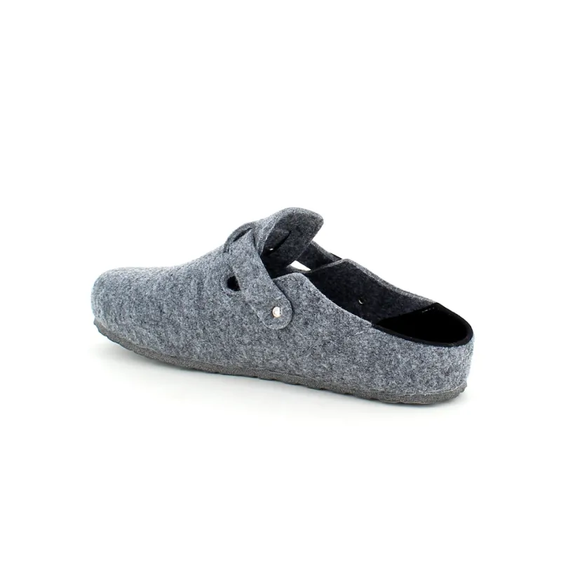 Sygeplejebutikken Sko På Tilbud*Filtsko slip on i lys grå