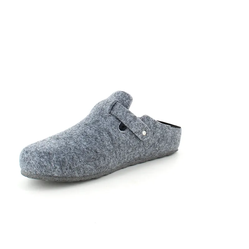 Sygeplejebutikken Sko På Tilbud*Filtsko slip on i lys grå