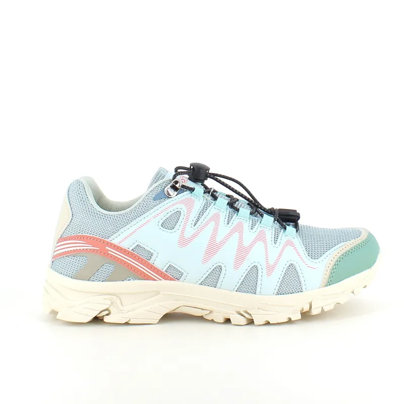 Sygeplejebutikken Sko På Tilbud*Fleksible blå sneakers med elastiksnørebånd.