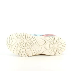 Sygeplejebutikken Sko På Tilbud*Fleksible blå sneakers med elastiksnørebånd.