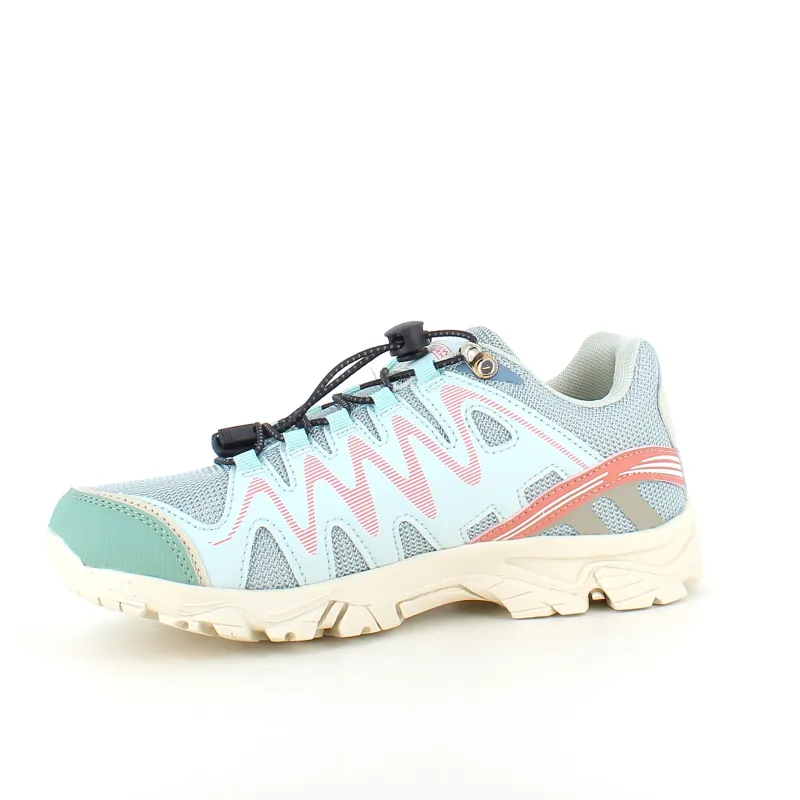 Sygeplejebutikken Sko På Tilbud*Fleksible blå sneakers med elastiksnørebånd.