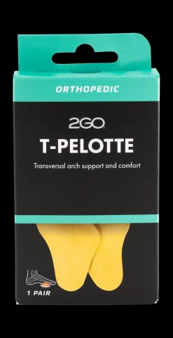 2Go Såler*t-pelotte med overside af læder