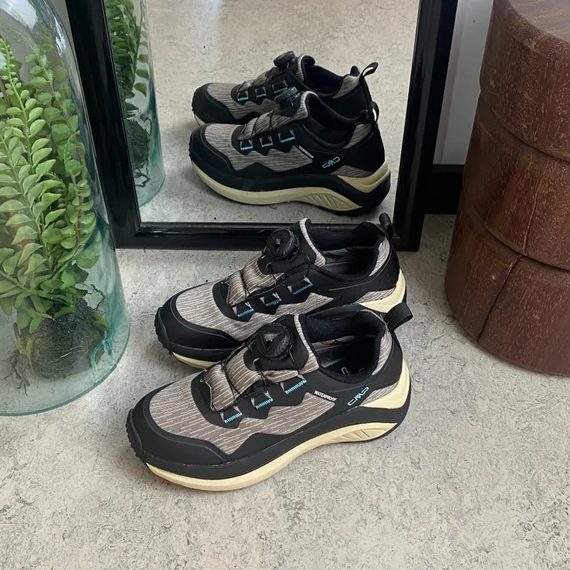 CMP Knyster - Hallux Valgus|Diabetes Fødder*Grå, vandtætte vandresko fra med BOA-lukning