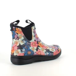 Green Comfort Gummistøvler|Sko Med Ekstra Svangstøtte*gummistøvle i blomsterprint med svangstøtte